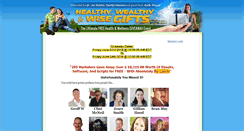 Desktop Screenshot of healthywealthywisegifts.com
